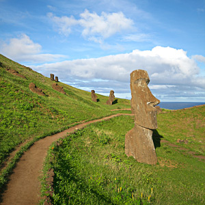 De mysterieuze Moai's