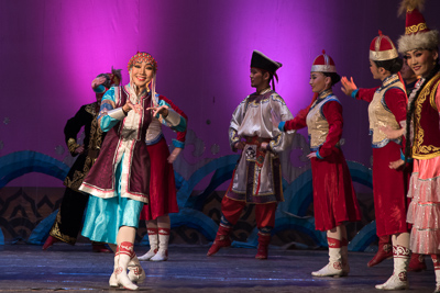 Culture show in Ulan Bator