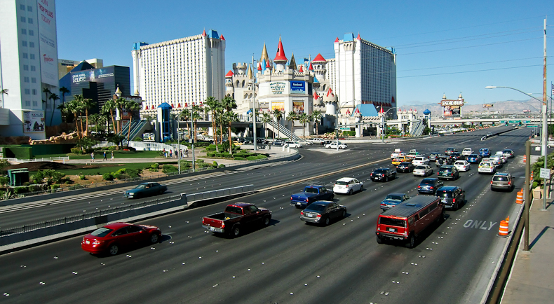 Een blik op de Strip, Las Vegas